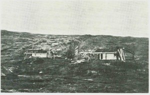 Hopkantbruddet omkring 1890. Foto E. Jenssen