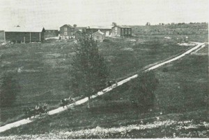 Skysstasjonen Fuglem i 1880-åra.